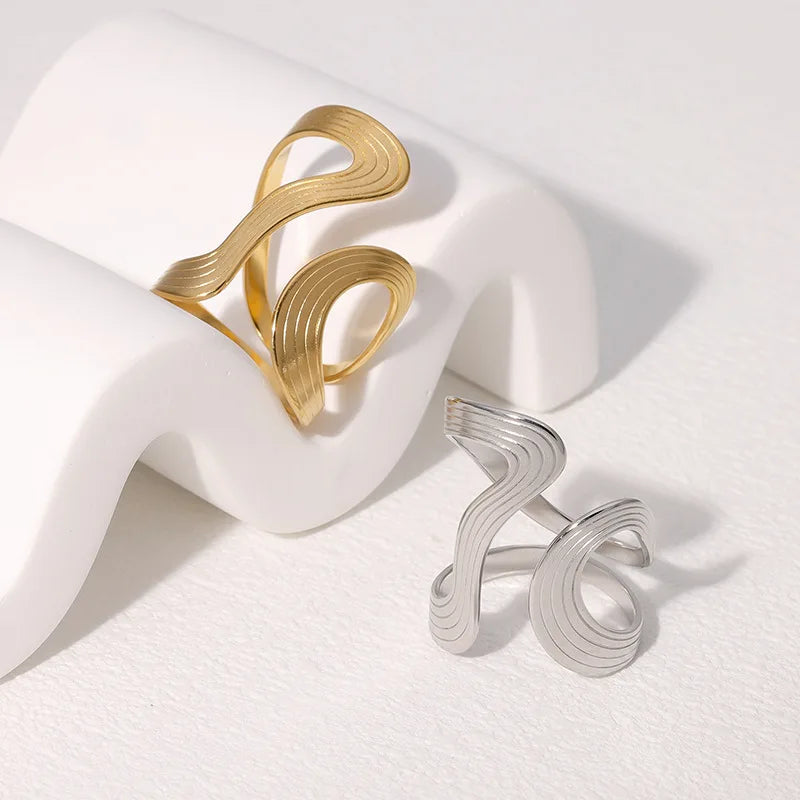 Different-sized, uniquely designed rings at Cliojames63, perfect for your fashion jewelry store: