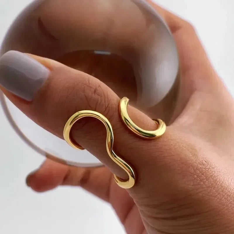 Different-sized, uniquely designed rings at Cliojames63, perfect for your fashion jewelry store: