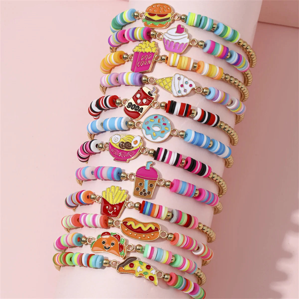 Best Seller from Cliojames63 Collection- 12Pcs Girls Bracelet for Kids, Friendship Bracelets for Gifts, Classroom Reward, Rainbow Party Favors, and more.