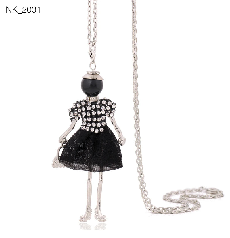 Cute Necklace- Lady Charm Long Trendy 2025 New Fashion Female Big Pendant Lovely Jewelry .