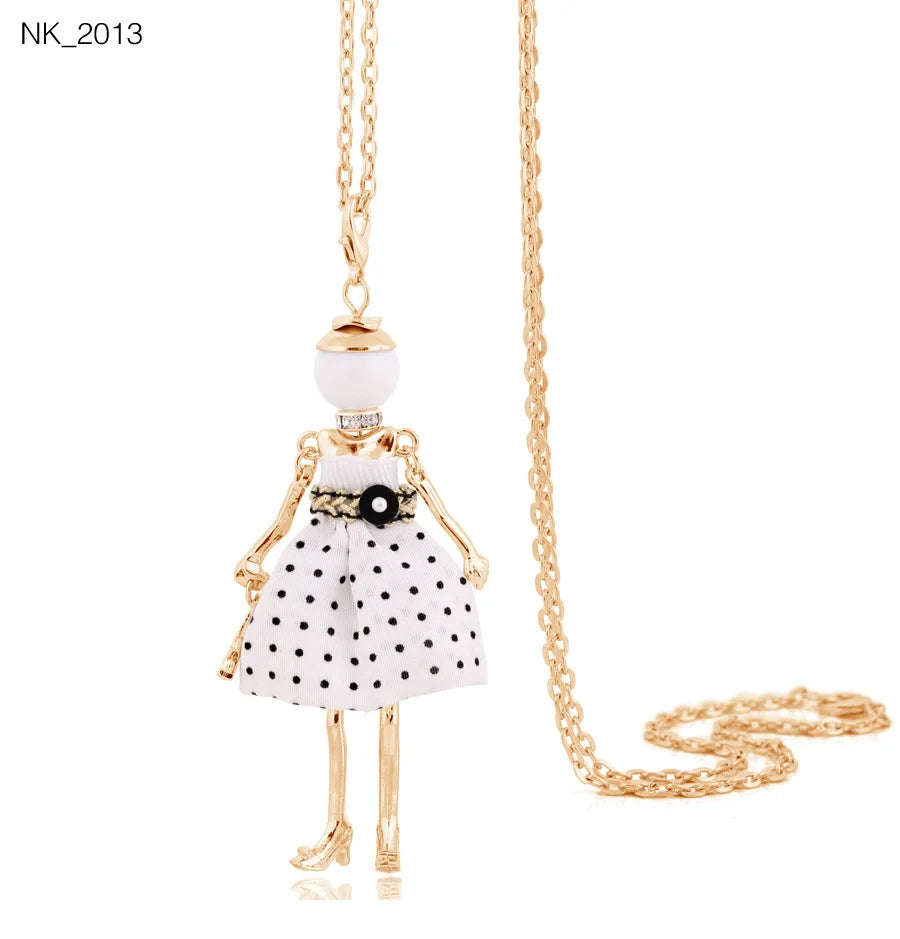 Cute Necklace- Lady Charm Long Trendy 2025 New Fashion Female Big Pendant Lovely Jewelry .