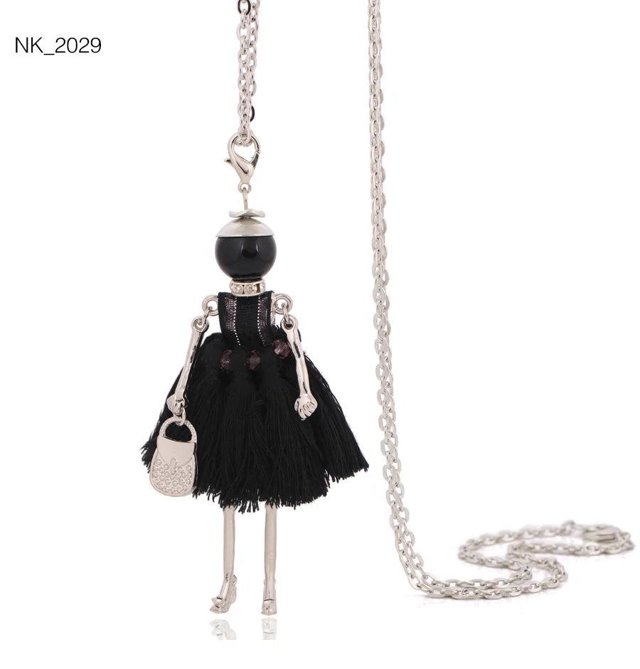 Cute Necklace- Lady Charm Long Trendy 2025 New Fashion Female Big Pendant Lovely Jewelry .