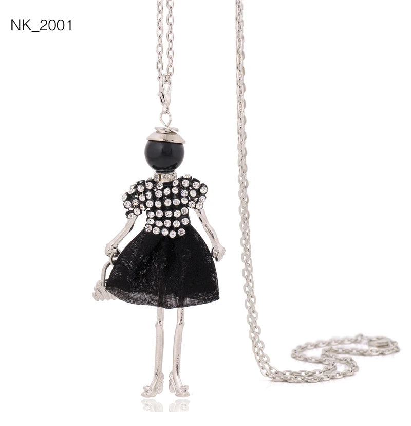 Cute Necklace- Lady Charm Long Trendy 2025 New Fashion Female Big Pendant Lovely Jewelry .