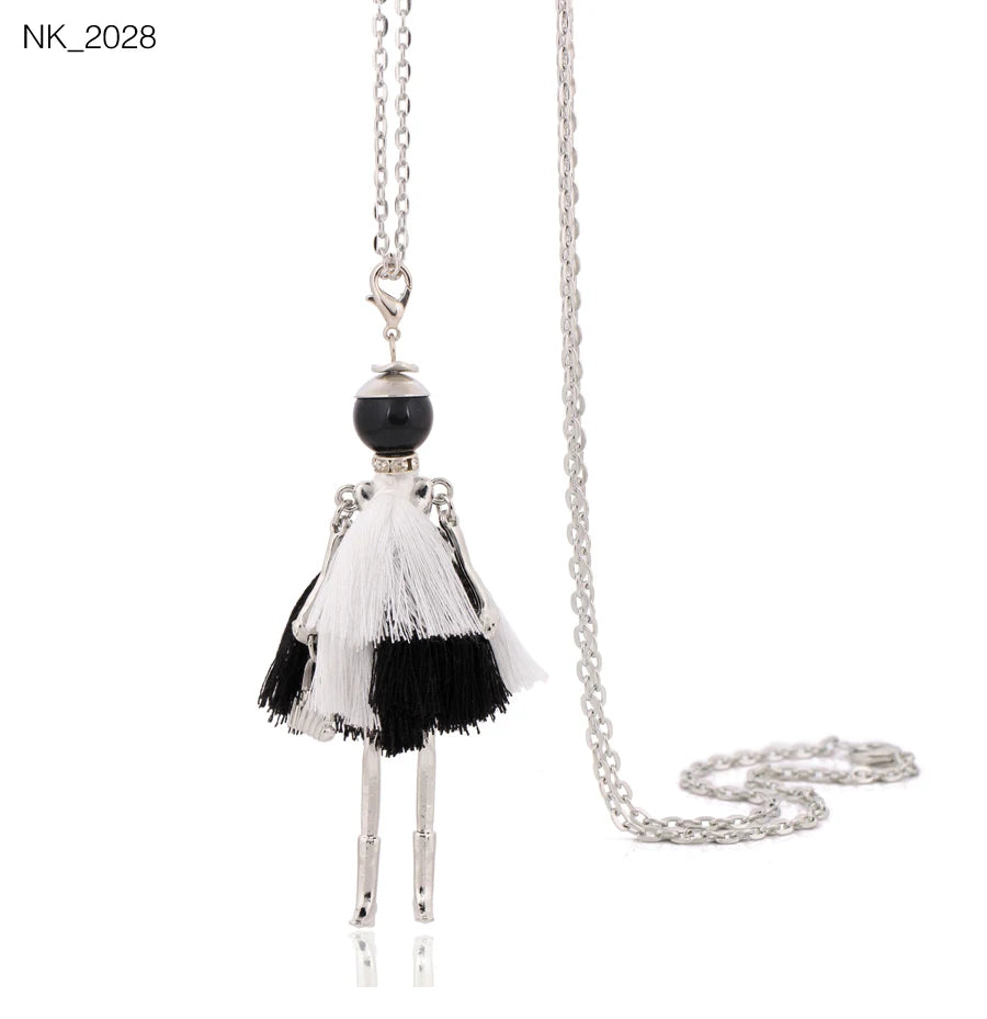 Cute Necklace- Lady Charm Long Trendy 2025 New Fashion Female Big Pendant Lovely Jewelry .