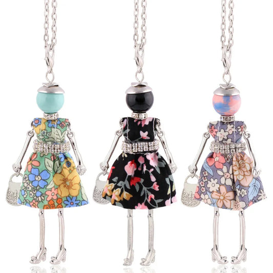Cute Necklace- Lady Charm Long Trendy 2025 New Fashion Female Big Pendant Lovely Jewelry .