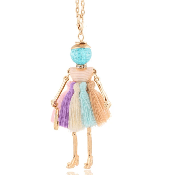 Cute Necklace- Lady Charm Long Trendy 2025 New Fashion Female Big Pendant Lovely Jewelry .