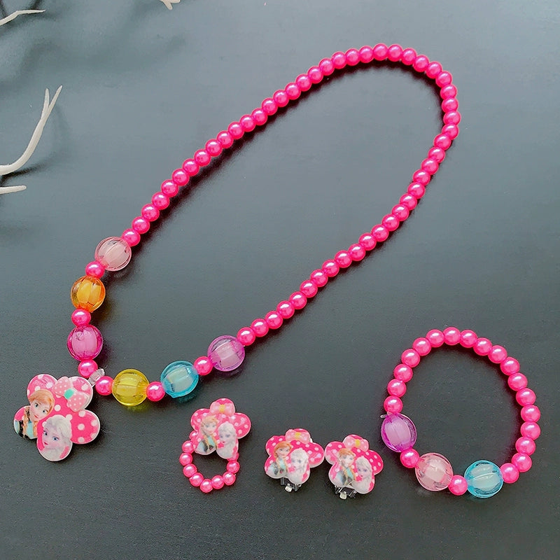 Fun Party Jewelry for Kids Cute Cartoon Jewelry Suit for Girl Accessories from Cliojames63 Collection.