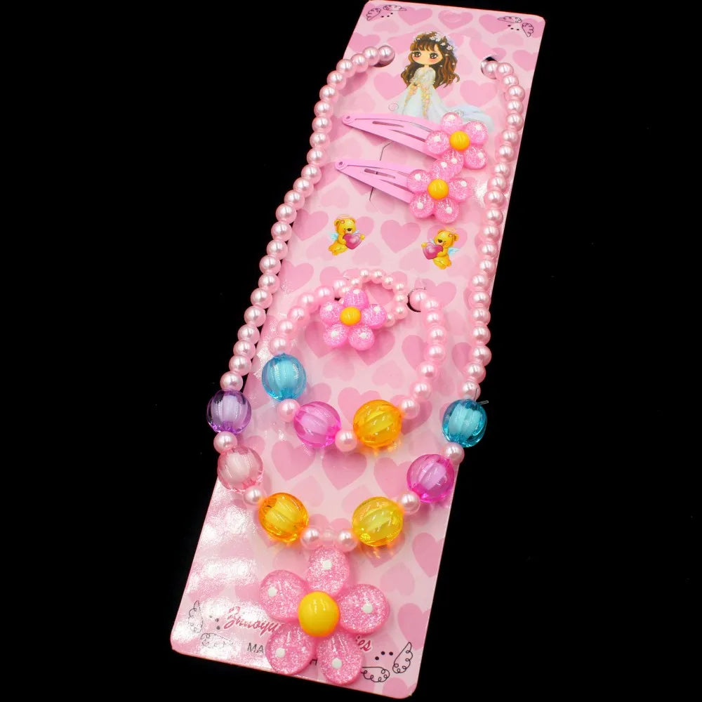 ✨💛🎀 Cliojames63 Girls Imitation Pearls Jewelry Set 🎀💗🌸

Bring smiles and sparkle to your little one’s style with the Cliojames63 Kids Sunflower Jewelry Set 🌻💖. Perfectly designed for birthdays, playda