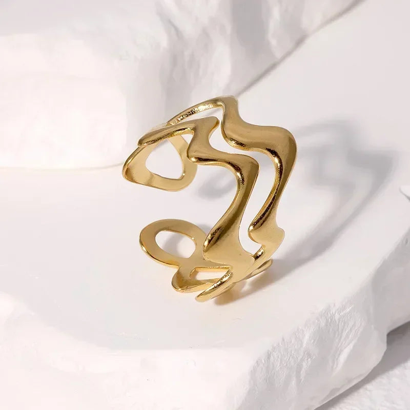 Different-sized, uniquely designed rings at Cliojames63, perfect for your fashion jewelry store: