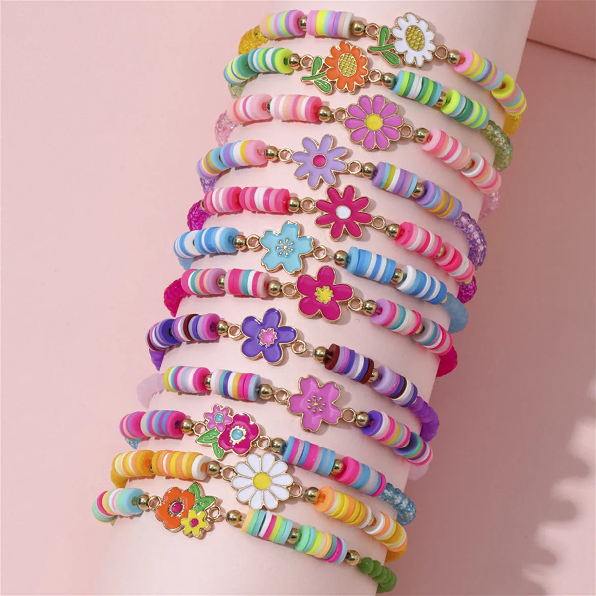 Best Seller from Cliojames63 Collection- 12Pcs Girls Bracelet for Kids, Friendship Bracelets for Gifts, Classroom Reward, Rainbow Party Favors, and more.