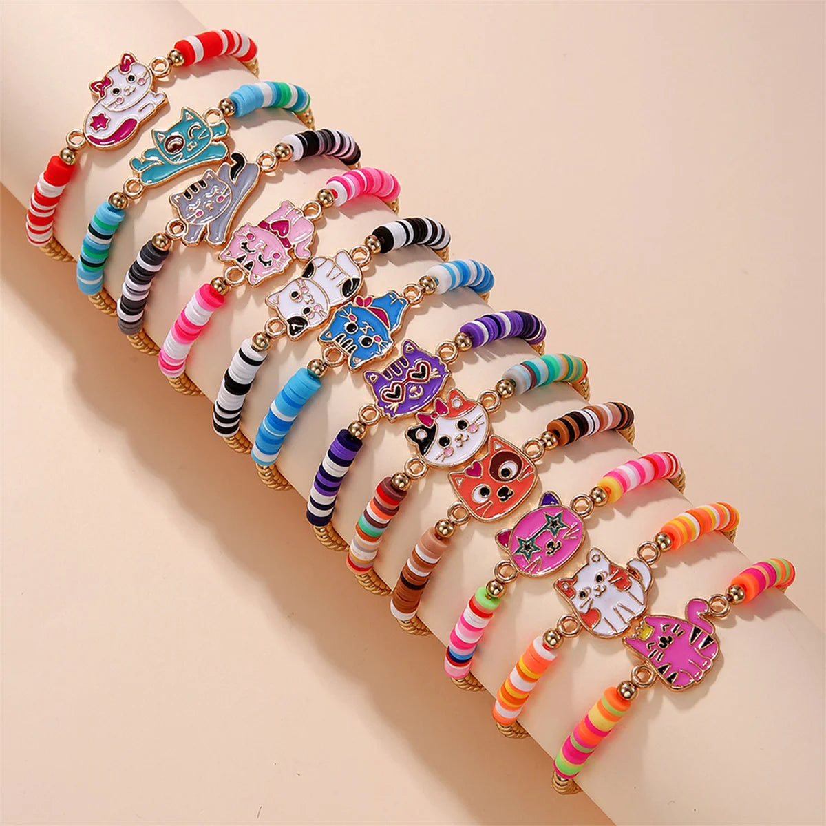 Best Seller from Cliojames63 Collection- 12Pcs Girls Bracelet for Kids, Friendship Bracelets for Gifts, Classroom Reward, Rainbow Party Favors, and more.