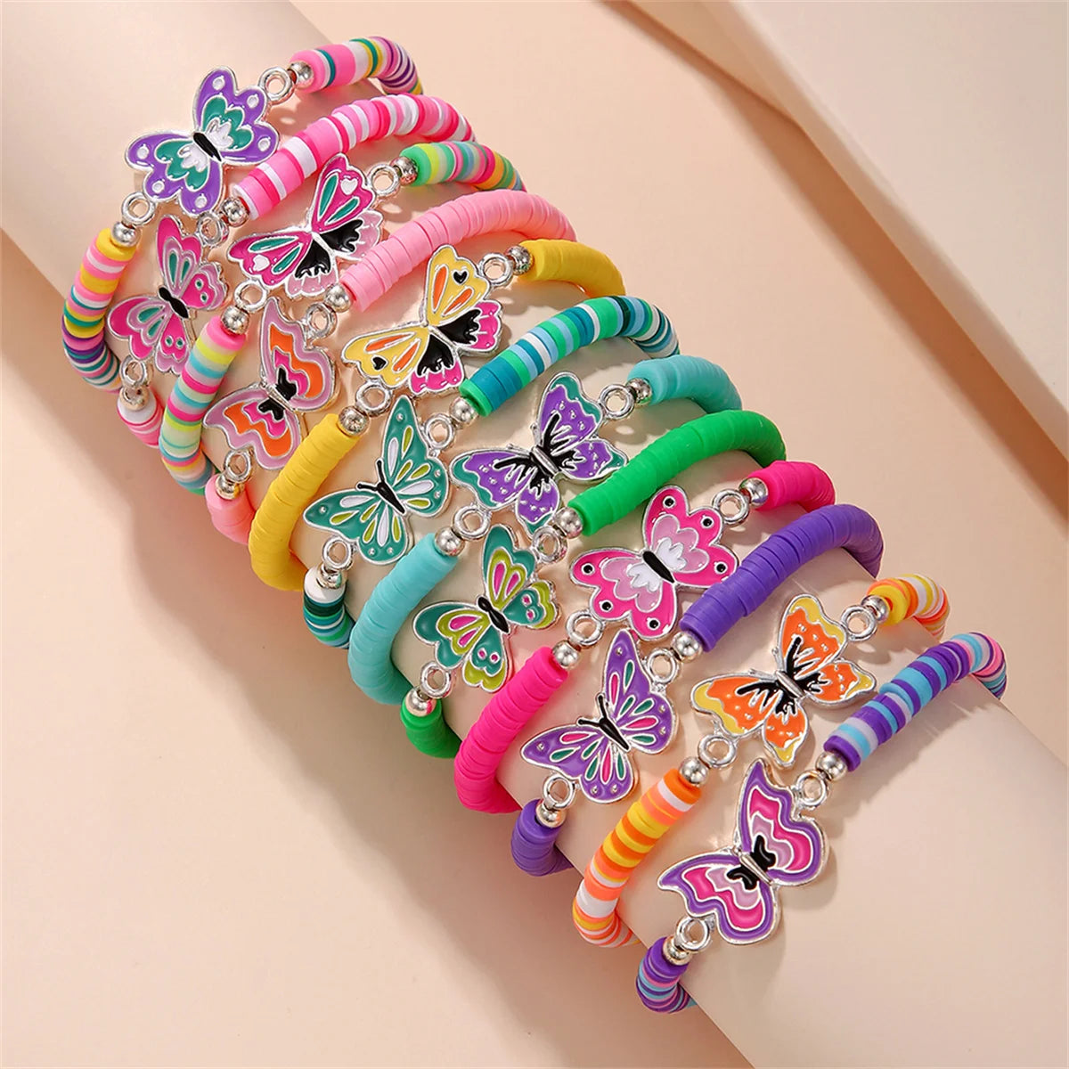 Best Seller from Cliojames63 Collection- 12Pcs Girls Bracelet for Kids, Friendship Bracelets for Gifts, Classroom Reward, Rainbow Party Favors, and more.
